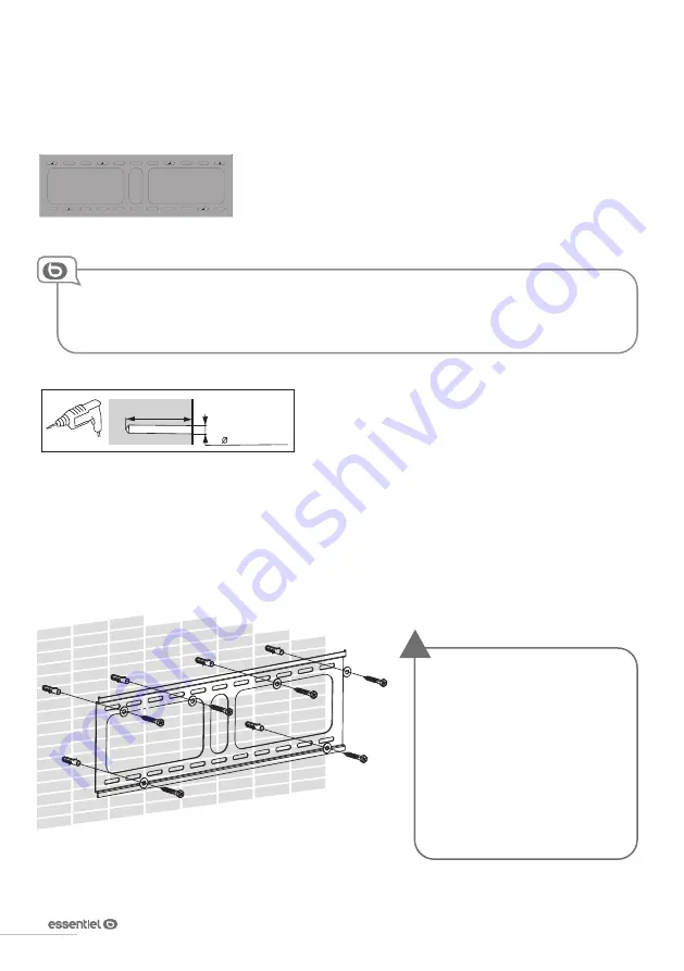 essentiel b INCLIN'TV Operating Instructions Manual Download Page 36