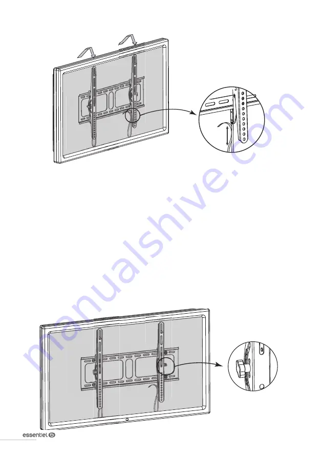 essentiel b INCLIN'TV Operating Instructions Manual Download Page 50