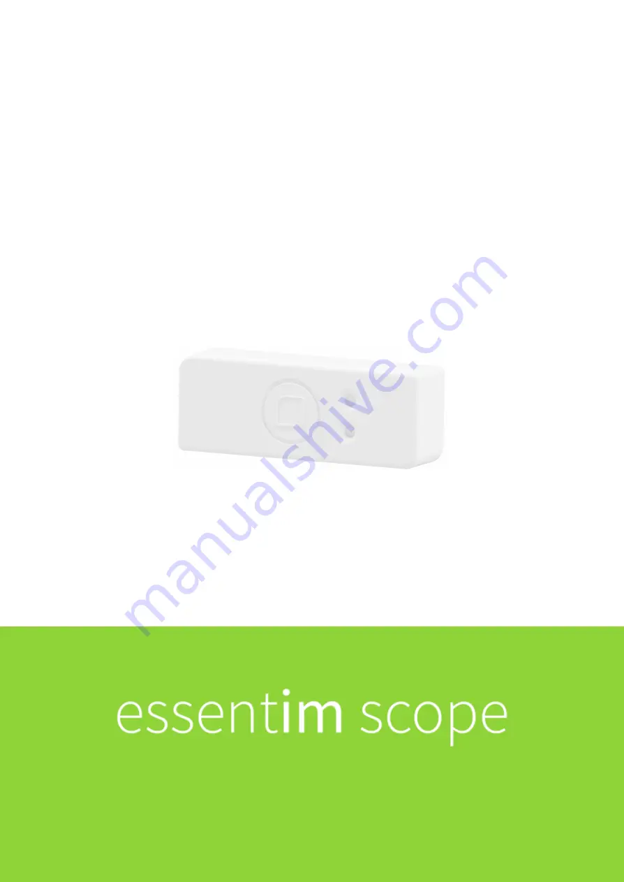 Essentim Scope 4 User Manual Download Page 1