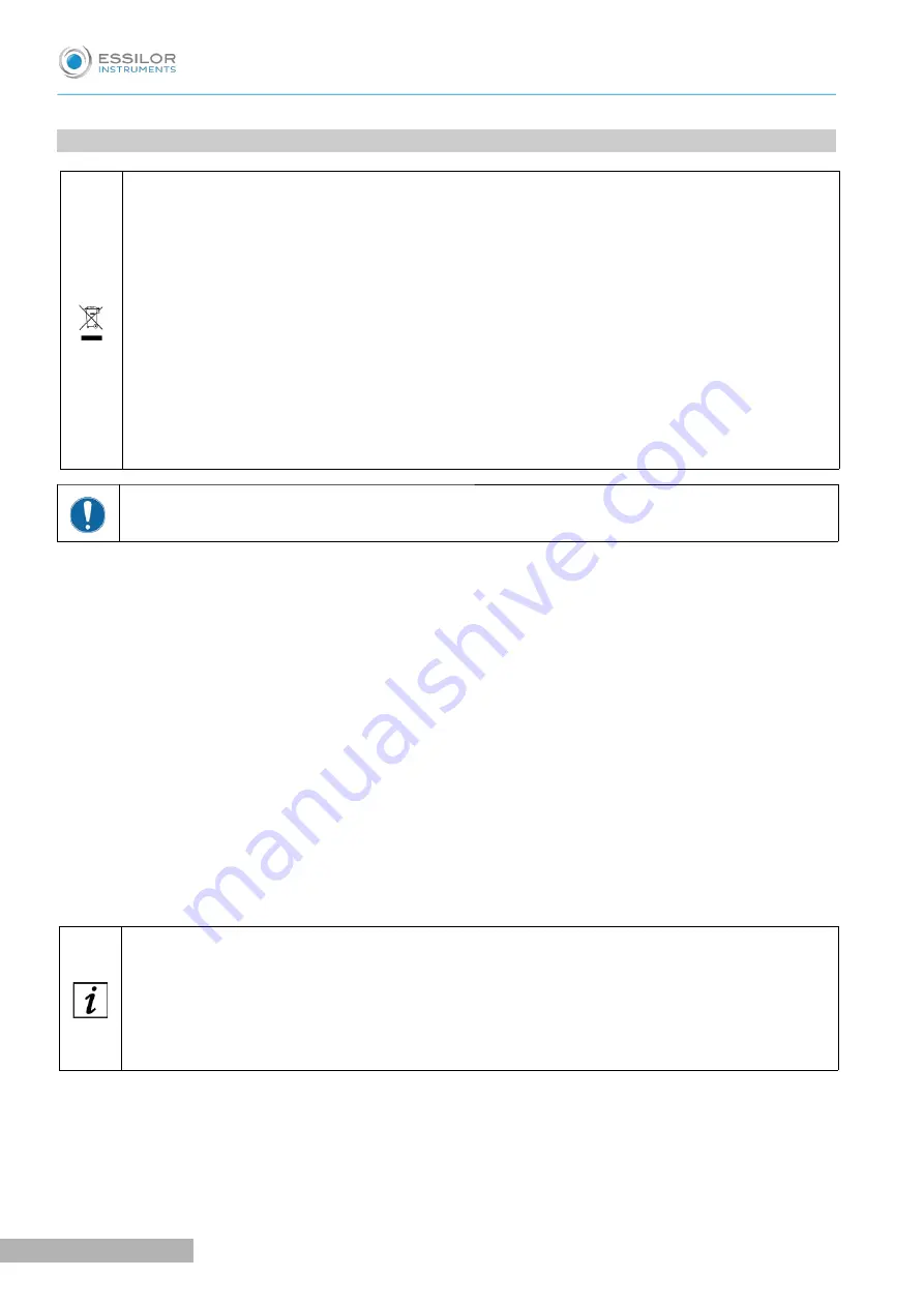 Essilor Instruments Retina 550 User Manual Download Page 13