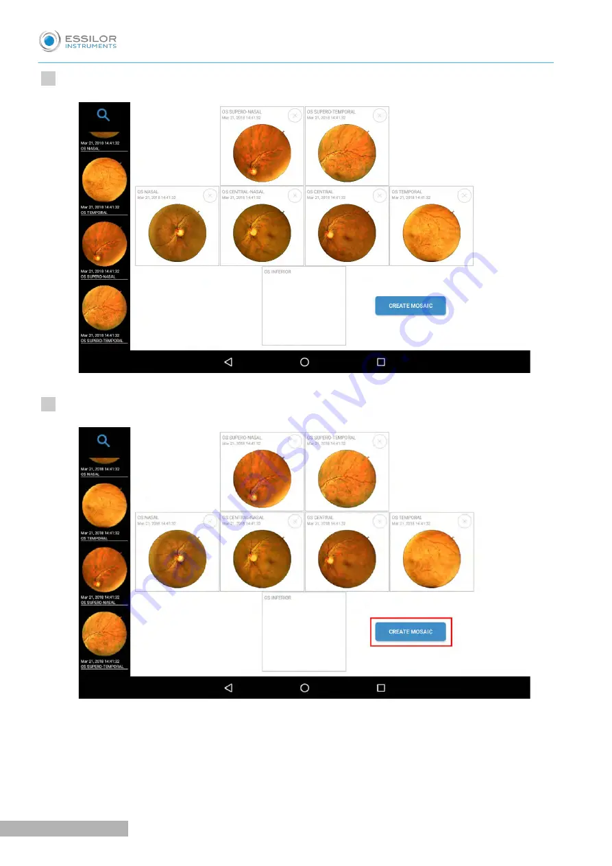 Essilor Instruments Retina 800 Скачать руководство пользователя страница 43