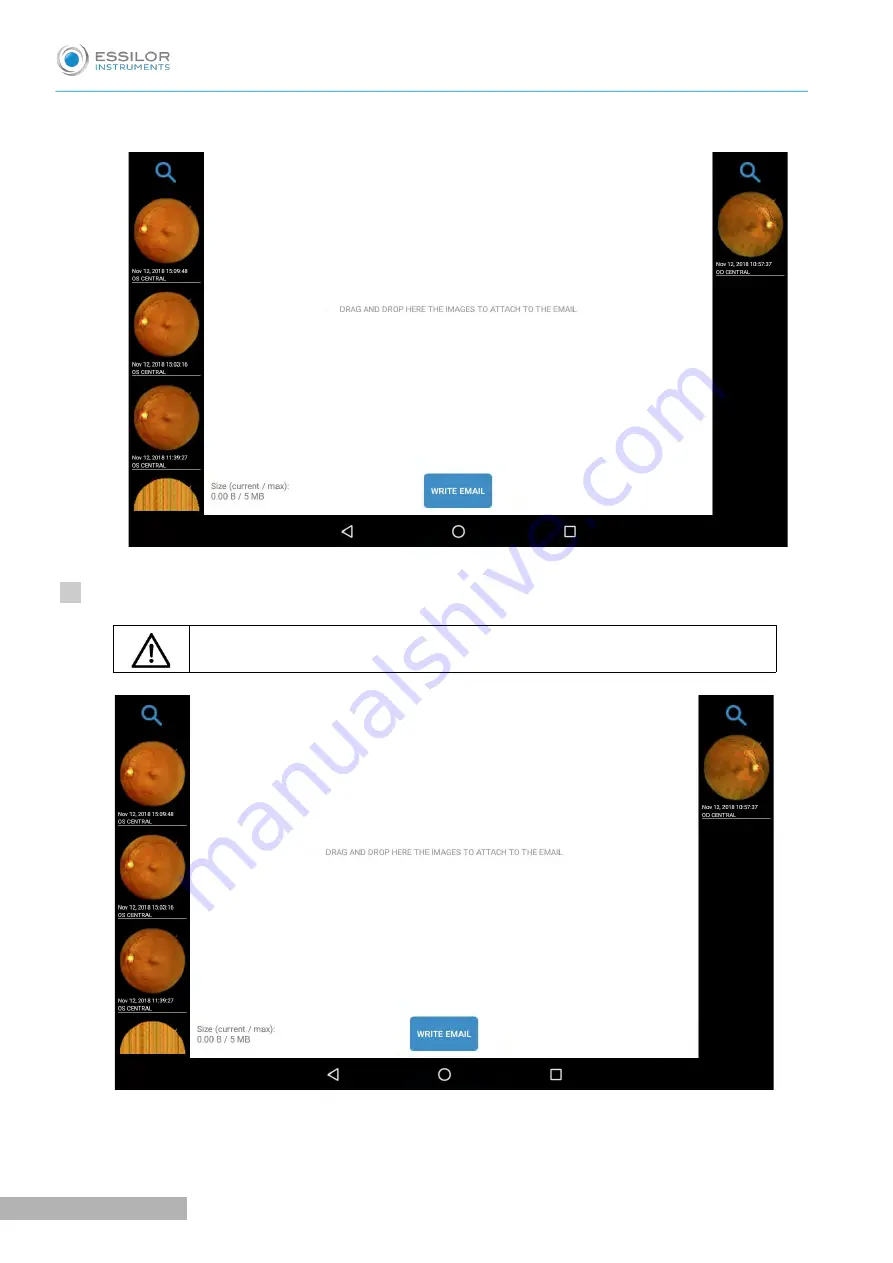 Essilor Instruments Retina 800 Скачать руководство пользователя страница 47