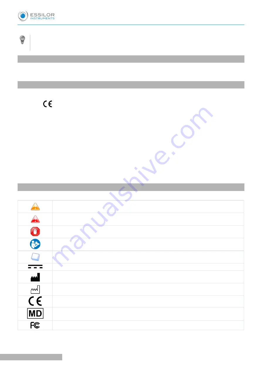 Essilor Instruments Vision-C 600 User Manual Download Page 5