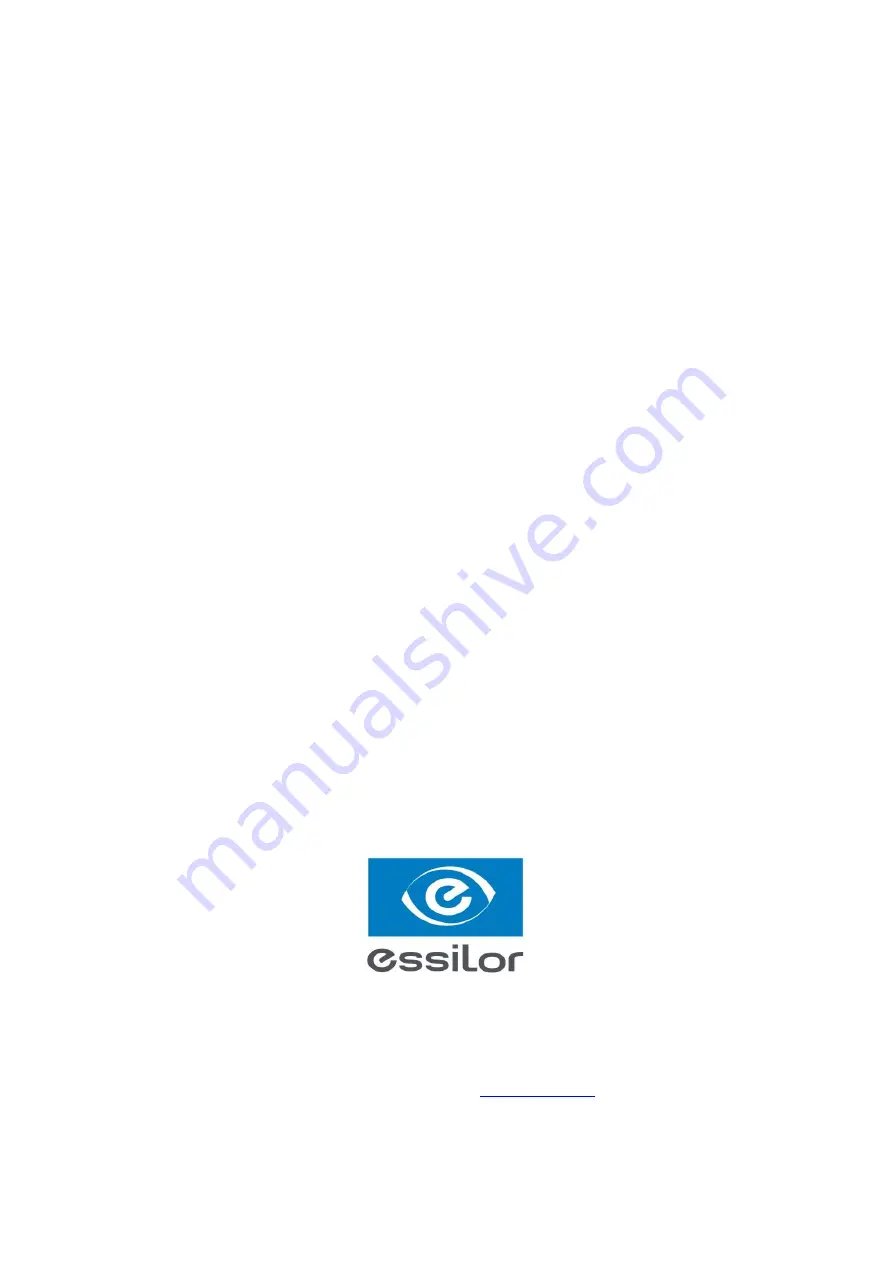 Essilor DS550 Installation Manual Download Page 14