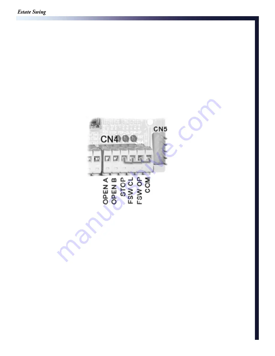 Estate Swing E-S 1600 Series Instruction Manual Download Page 33