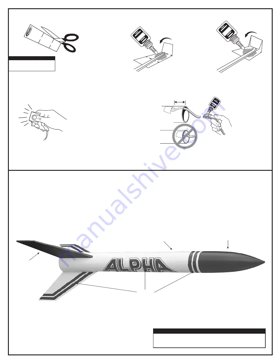 Estes Alpha 1225 Instructions Manual Download Page 4