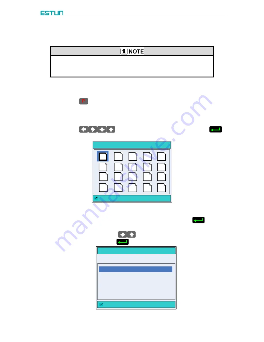 Estun E200PS Operation Manual Download Page 13