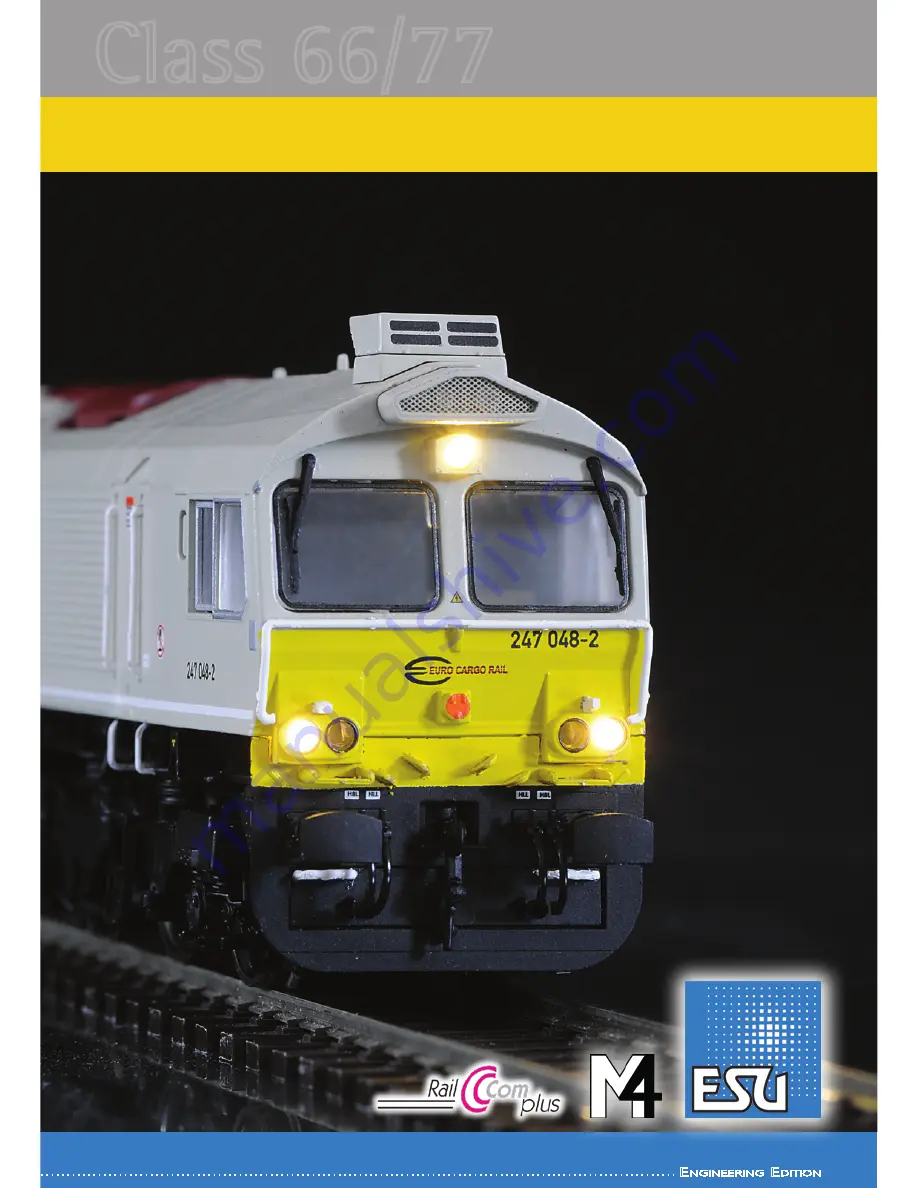 Esu Class 66 Instruction Manual Download Page 1