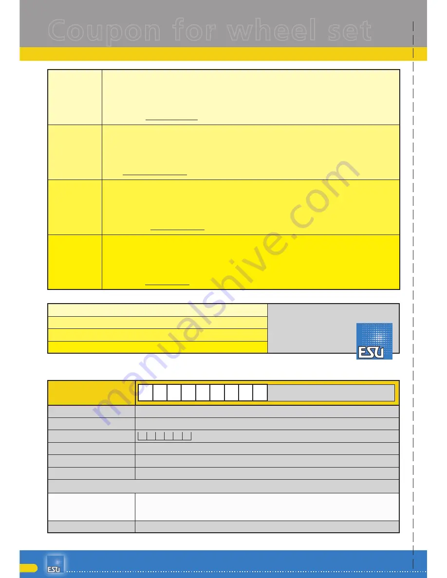 Esu Class 66 Instruction Manual Download Page 24