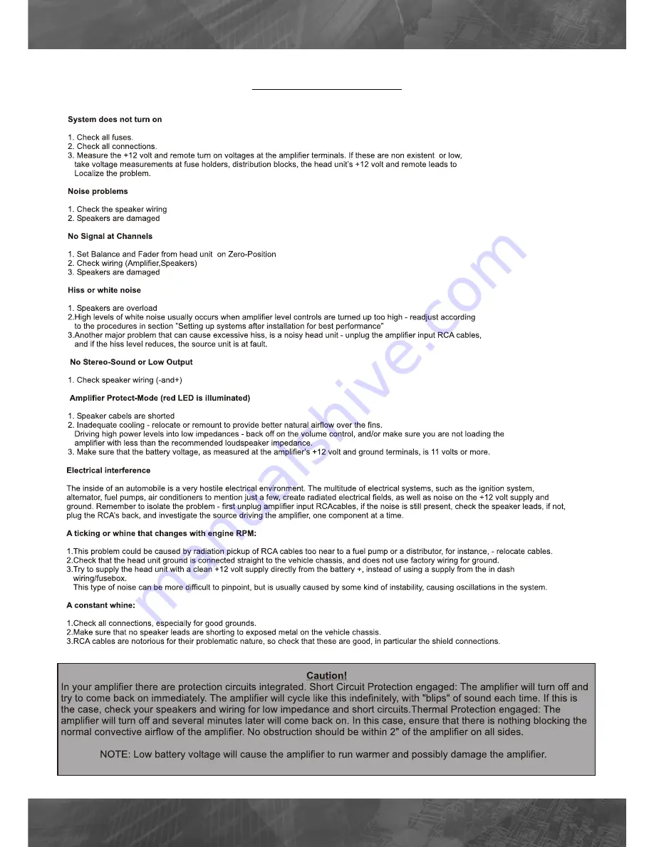 ESX Q 200.2 Owner'S Manual Download Page 23