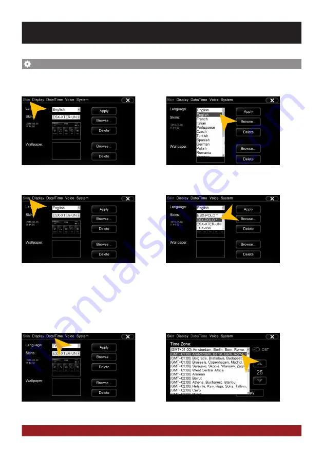 ESX VISION NAVICEIVER VN720 Owner'S Manual Download Page 30