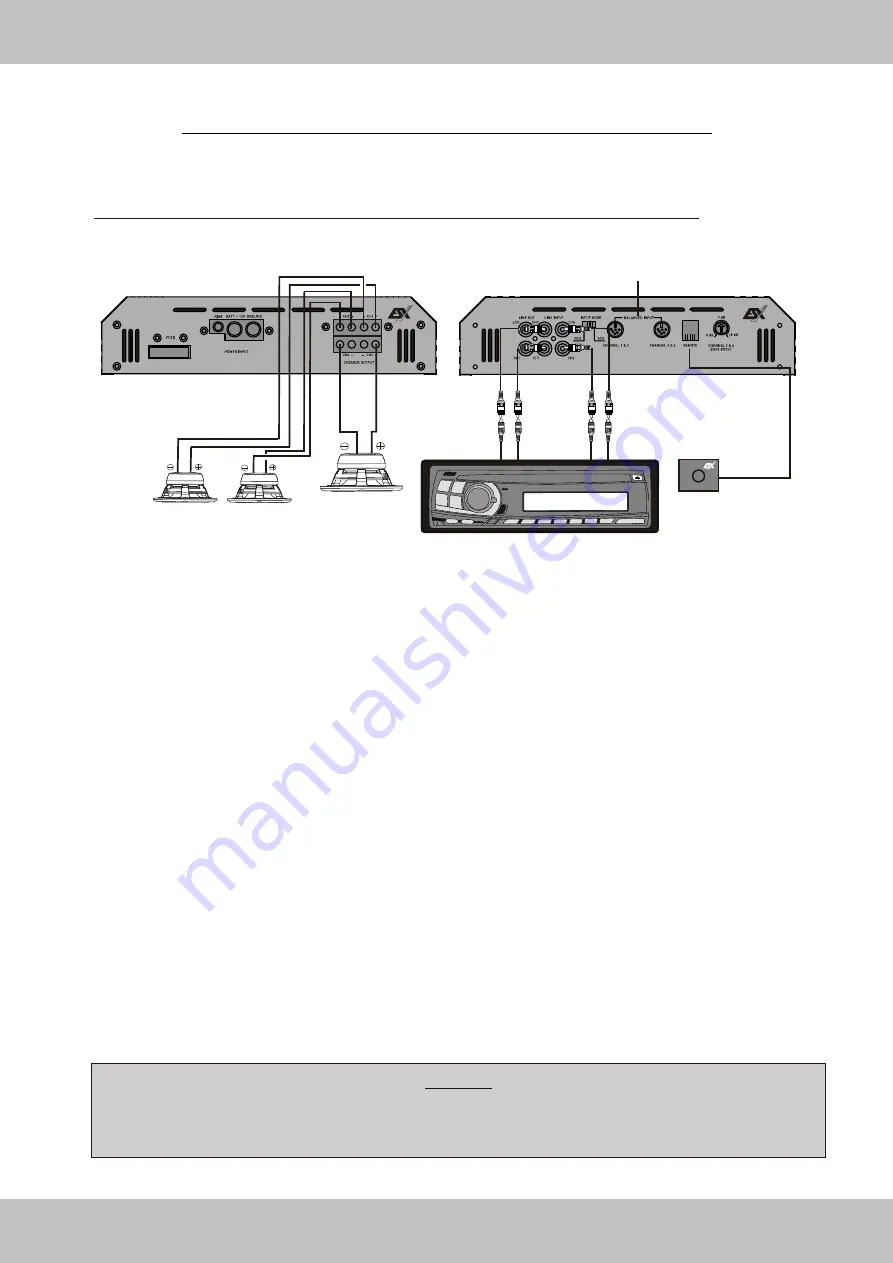 ESX vision2 Series Owner'S Manual Download Page 14