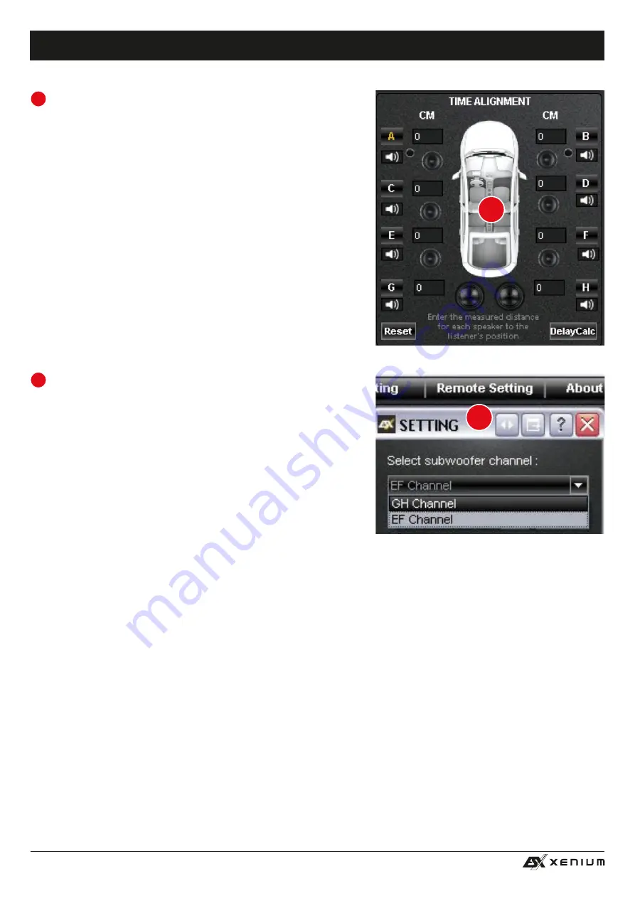 ESX XENIUM X-DSP Owner'S Manual Download Page 12