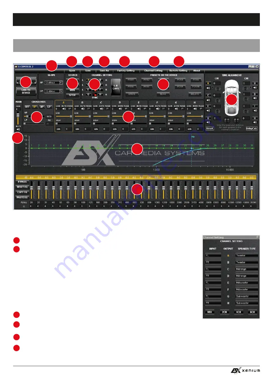 ESX XENIUM XE6440-DSP V2 Owner'S Manual Download Page 12