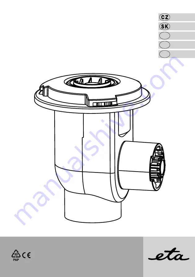 eta 002899999 Instructions For Use Manual Download Page 1