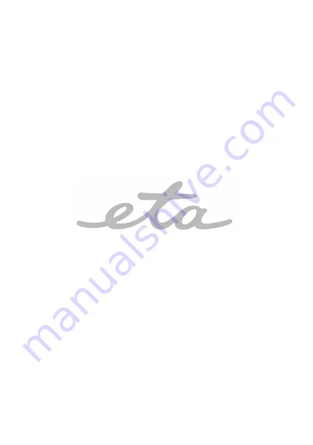 eta 1569 Instructions For Use Manual Download Page 44