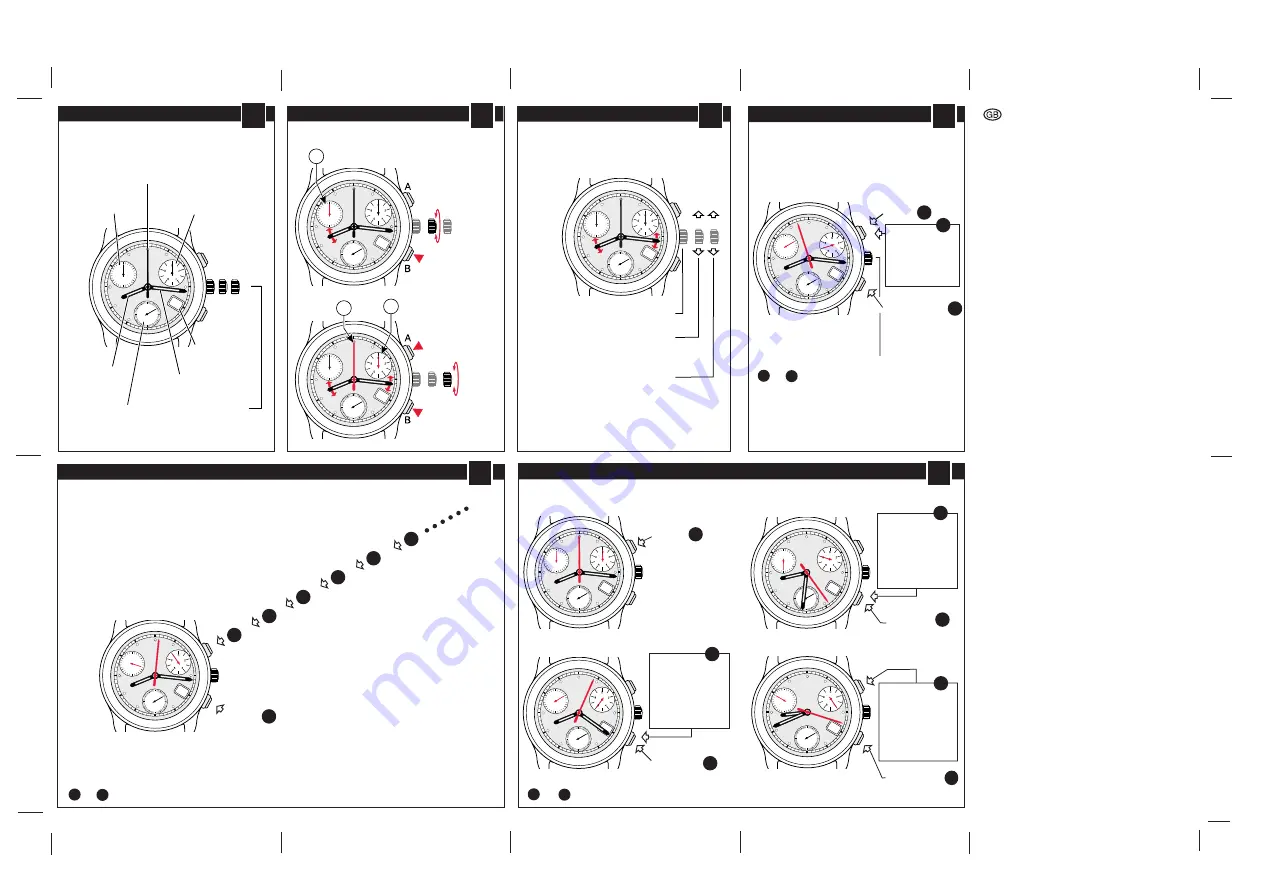 eta Chronograph 251.471 Product Manual Download Page 1