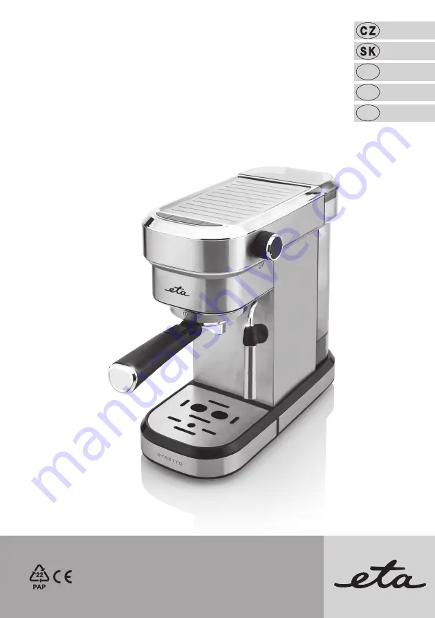 eta STRETTO 2180 User Manual Download Page 1