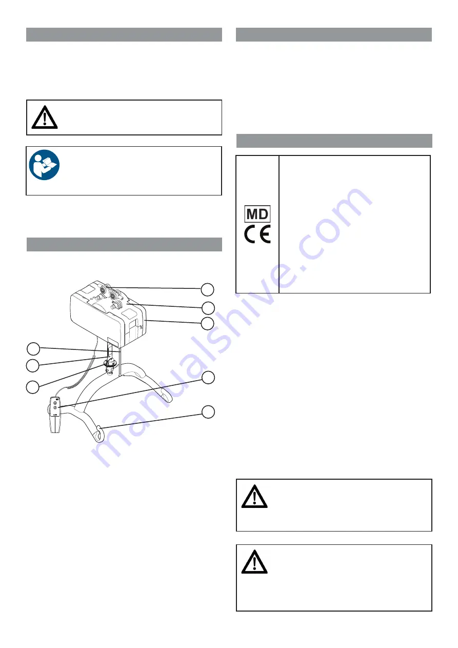 Etac Molift Air 200 User Manual Download Page 4