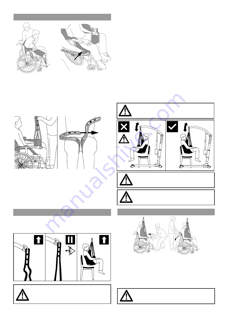 Etac Molift EvoSling LowBack Скачать руководство пользователя страница 34