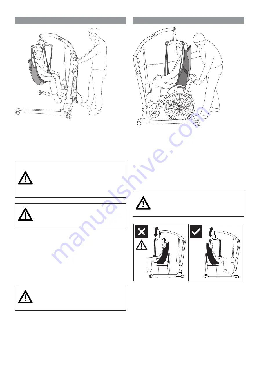 Etac Molift Mover 300 User Manual Download Page 30