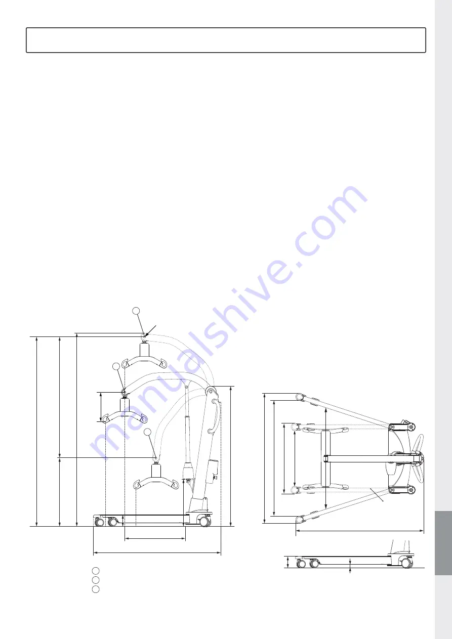 Etac Molift Mover 300 User Manual Download Page 135