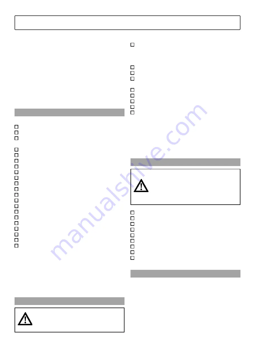 Etac Molift QuickRaiser 205 Technical Manual Download Page 48