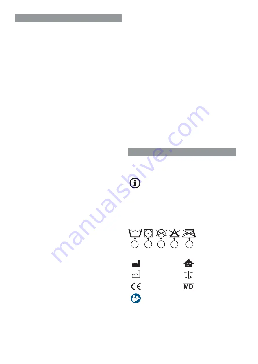 Etac Molift RgoSling StandUp User Manual Download Page 16