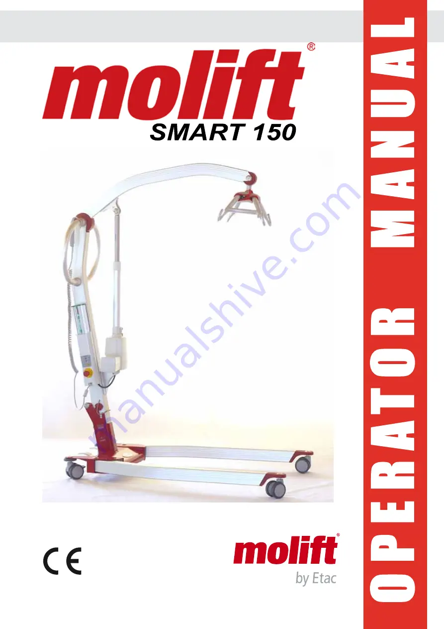 Etac Molift Smart 150 User Manual Download Page 1