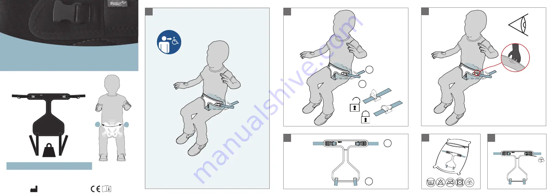 Etac R82 PELVIS BELT Скачать руководство пользователя страница 1