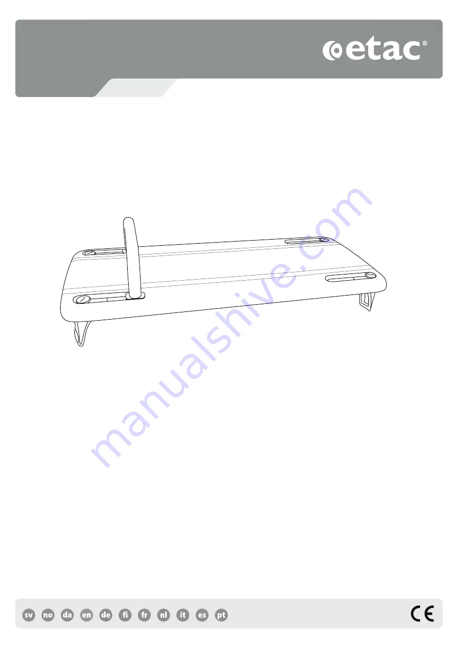 Etac Rufus plus Manual Download Page 1