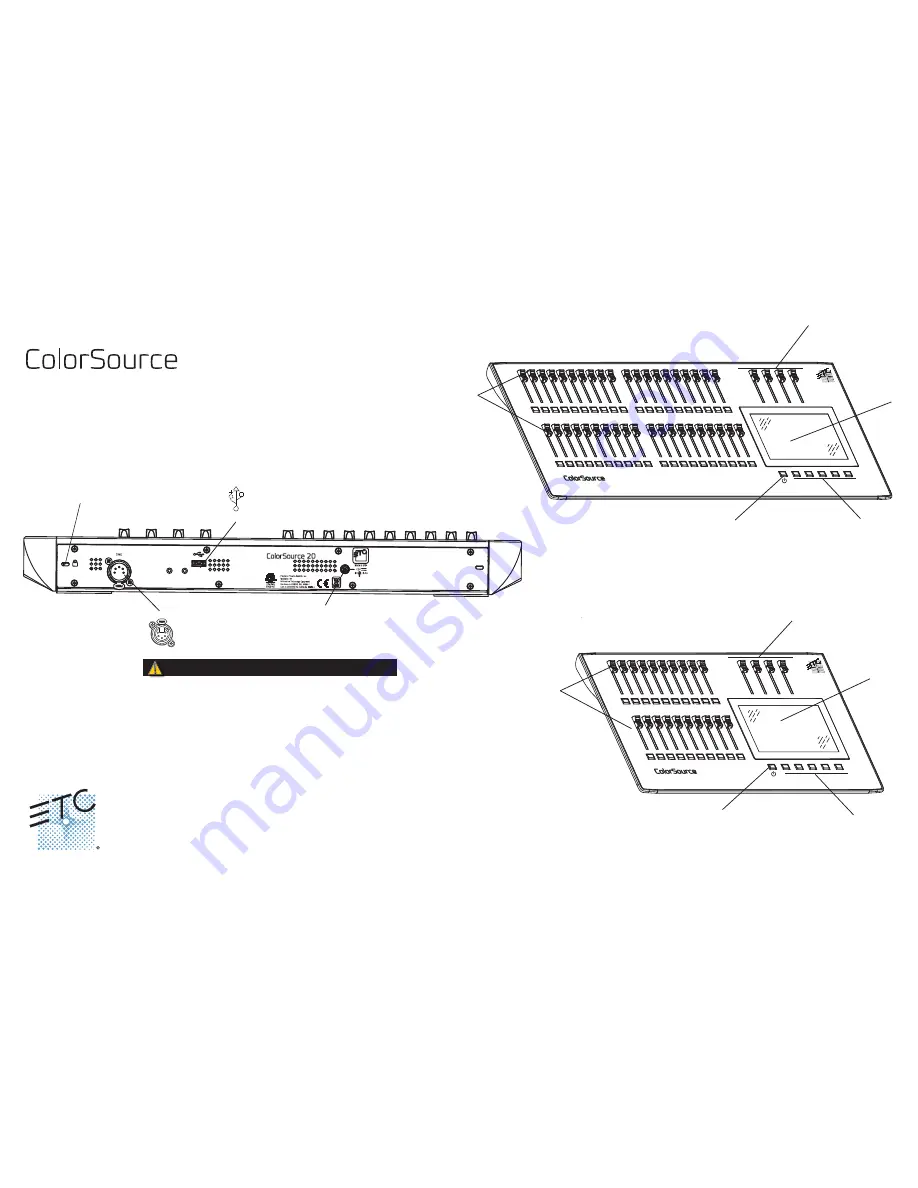 ETC ColorSource 20 Скачать руководство пользователя страница 1