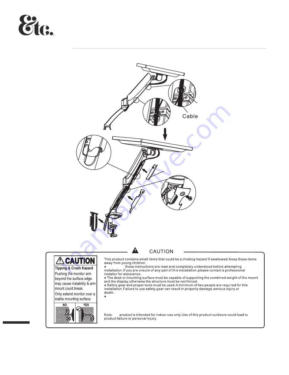 ETC LIZANNE SINGLE Assembly Download Page 3