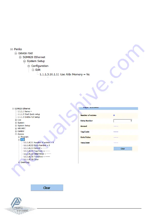 ETC PENKO SGM800 Manual Download Page 99