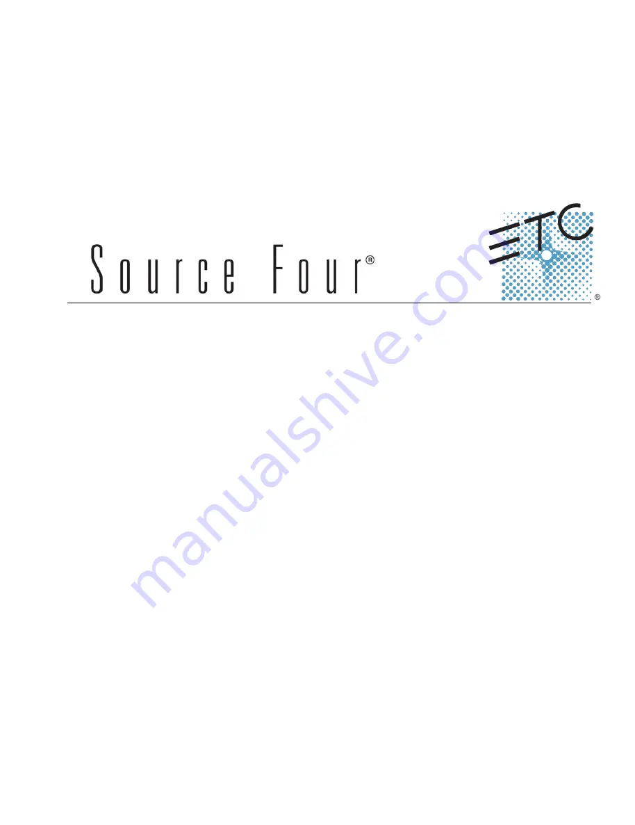 ETC Source Four Assembly Manual Download Page 1