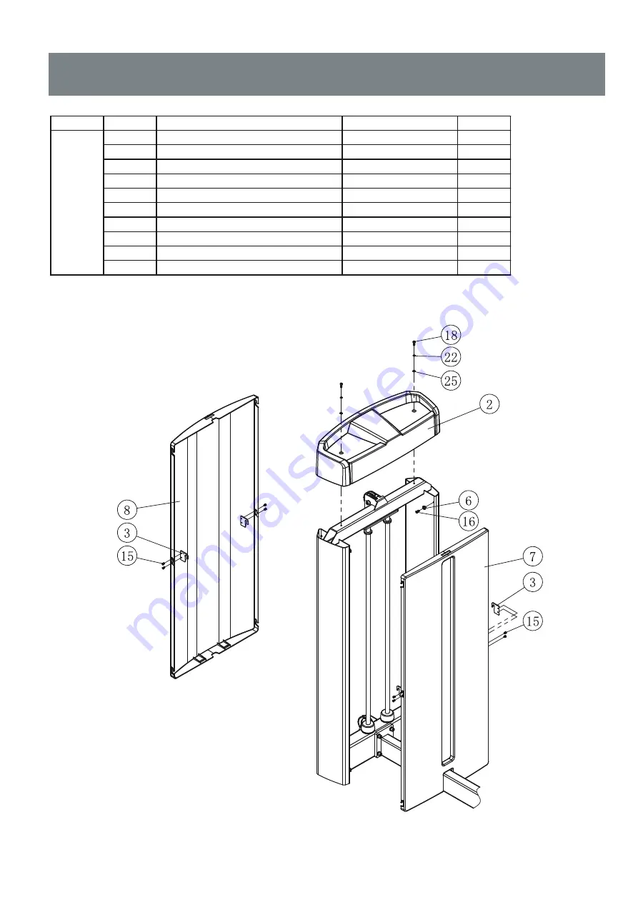 ETENON Fitness PC2001 Скачать руководство пользователя страница 11