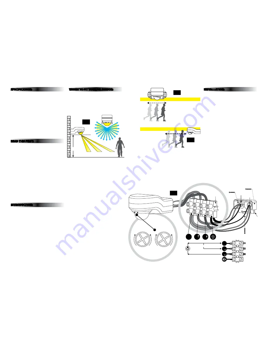 Eterna EX360PIRWH Installation Instructions Download Page 2