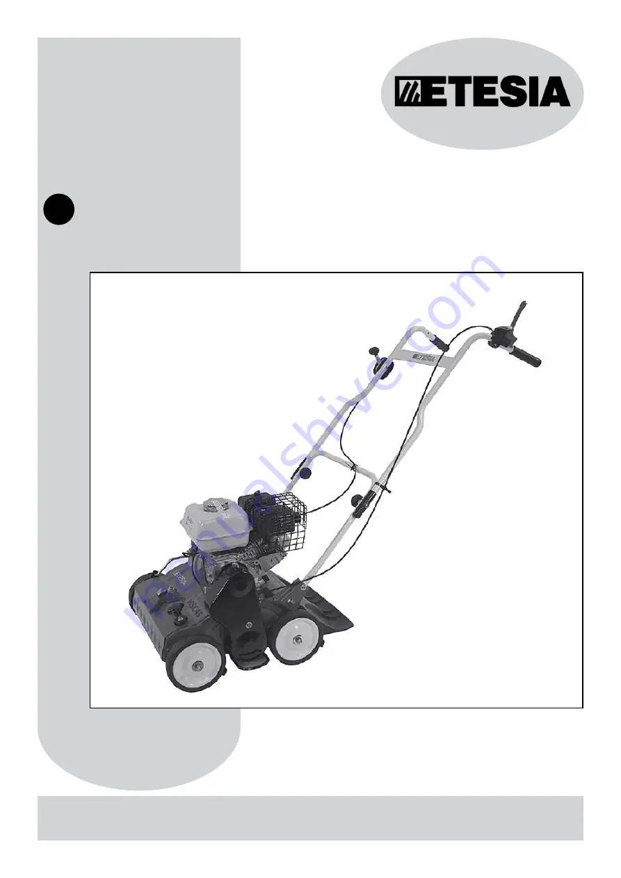 Etesia MSC45 Original User Manual Download Page 1