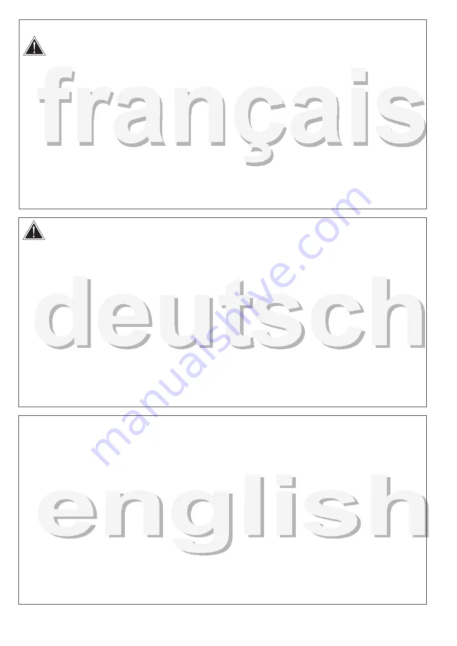 Etesia MVEHD User Manual Download Page 27