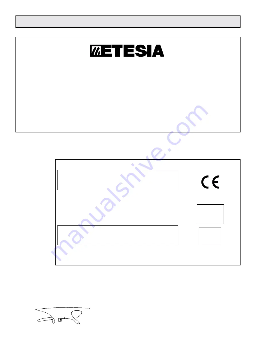 Etesia PA362E User Manual Download Page 12