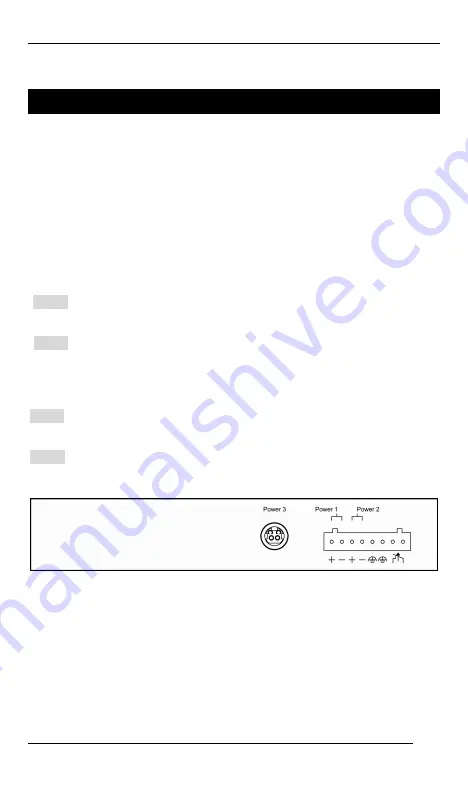 EtherWAN EX48000A Series Quick Start Manual Download Page 12