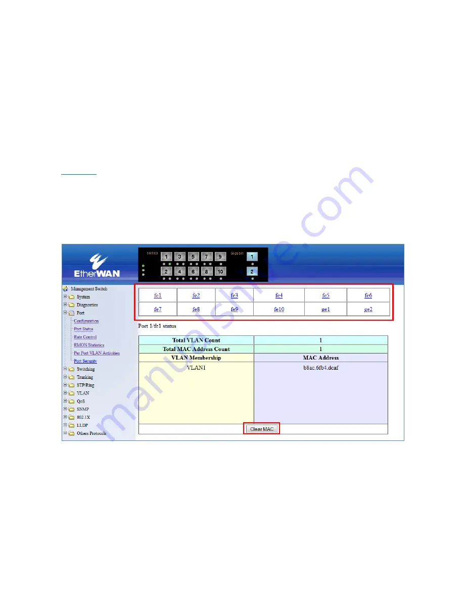 EtherWAN EX72129A Скачать руководство пользователя страница 74