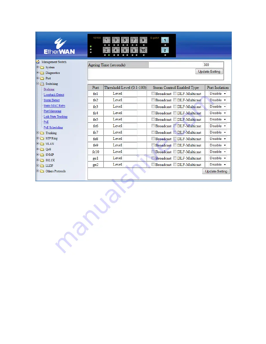 EtherWAN EX72129A User Manual Download Page 84