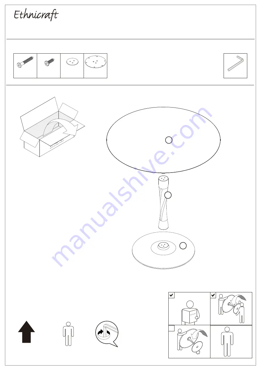 Ethnicraft 50017 Assembly Instructions Download Page 1