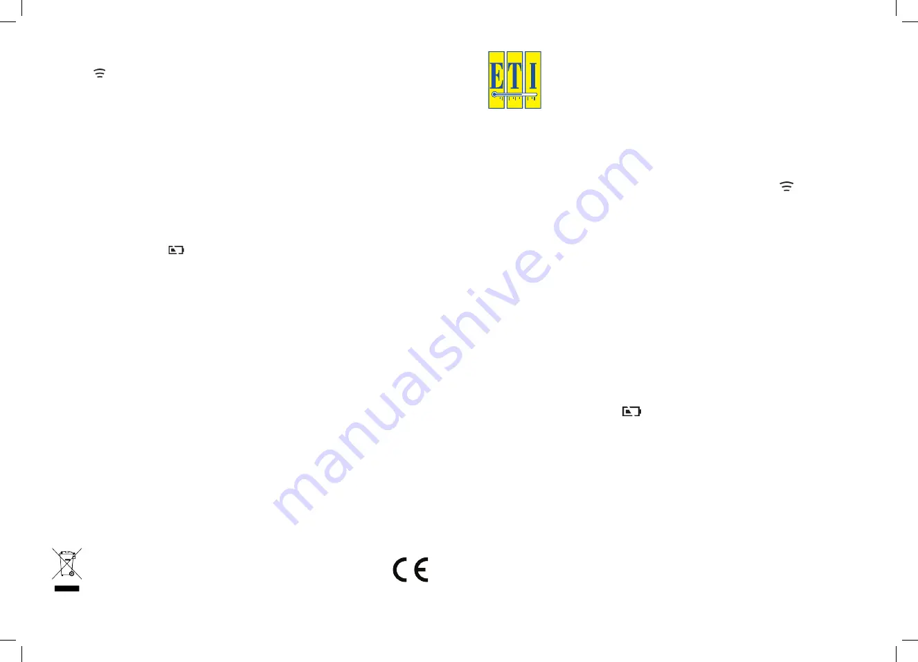 ETI RayTemp 3 Operating Instructions Download Page 1