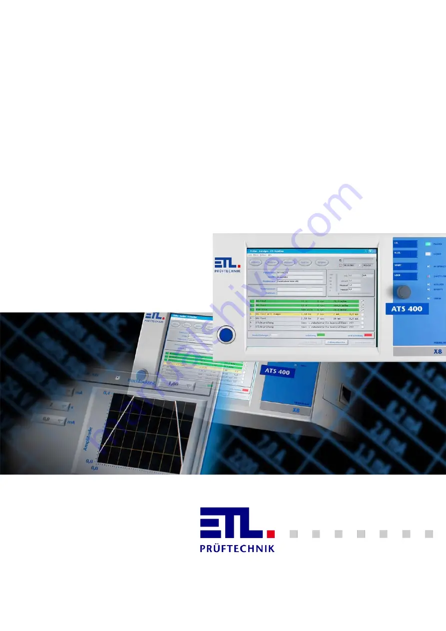 ETL ATS 400 Instruction Manual Download Page 1