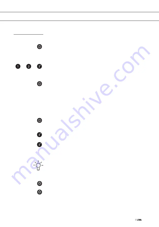 ETNA AB661 Series Instructions For Use Manual Download Page 21