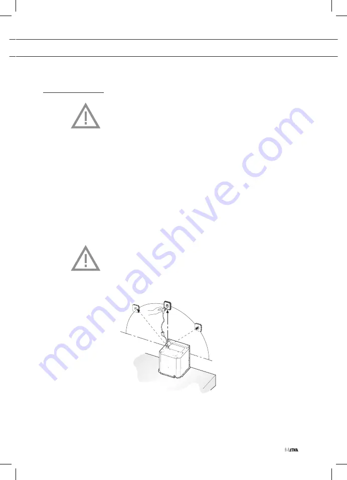 ETNA AD780 Series Instructions For Use Manual Download Page 41