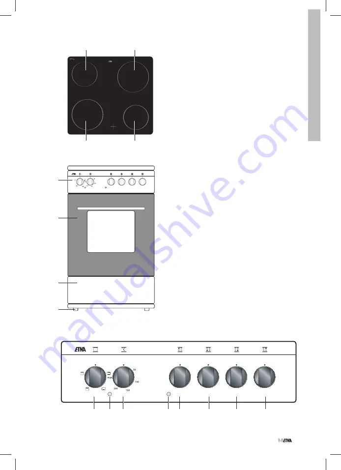 ETNA EFE509WIT Instructions For Use Manual Download Page 5