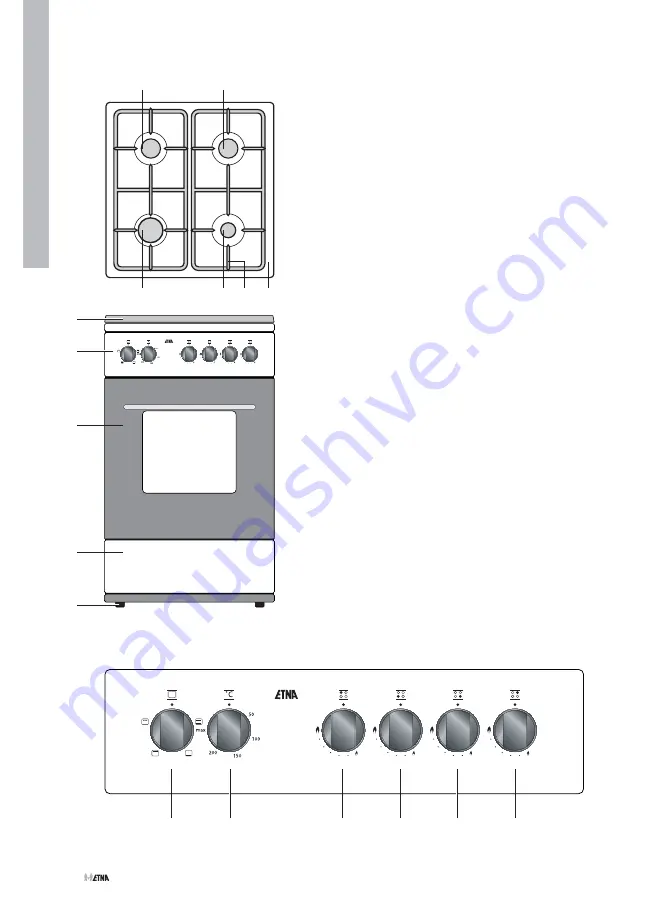 ETNA EFG607HWIT Скачать руководство пользователя страница 4